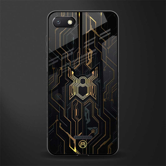 spider verse glass case for redmi 6a image