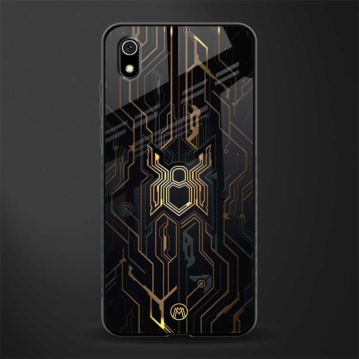 spider verse glass case for redmi 7a image