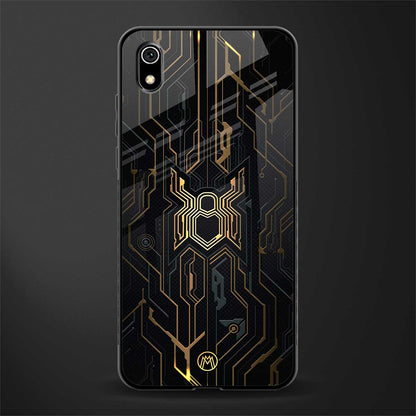 spider verse glass case for redmi 7a image