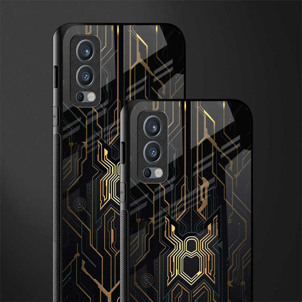 spider verse glass case for oneplus nord 2 5g image-2