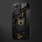 spider verse glass case for redmi note 11 image