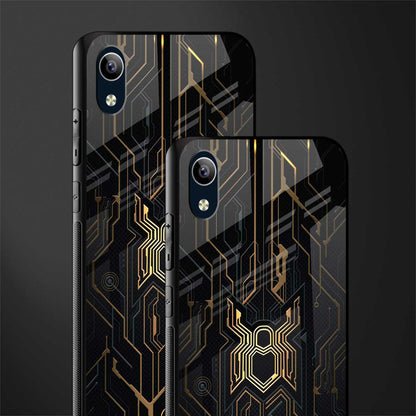 spider verse glass case for vivo y1s without fingerprint image-2
