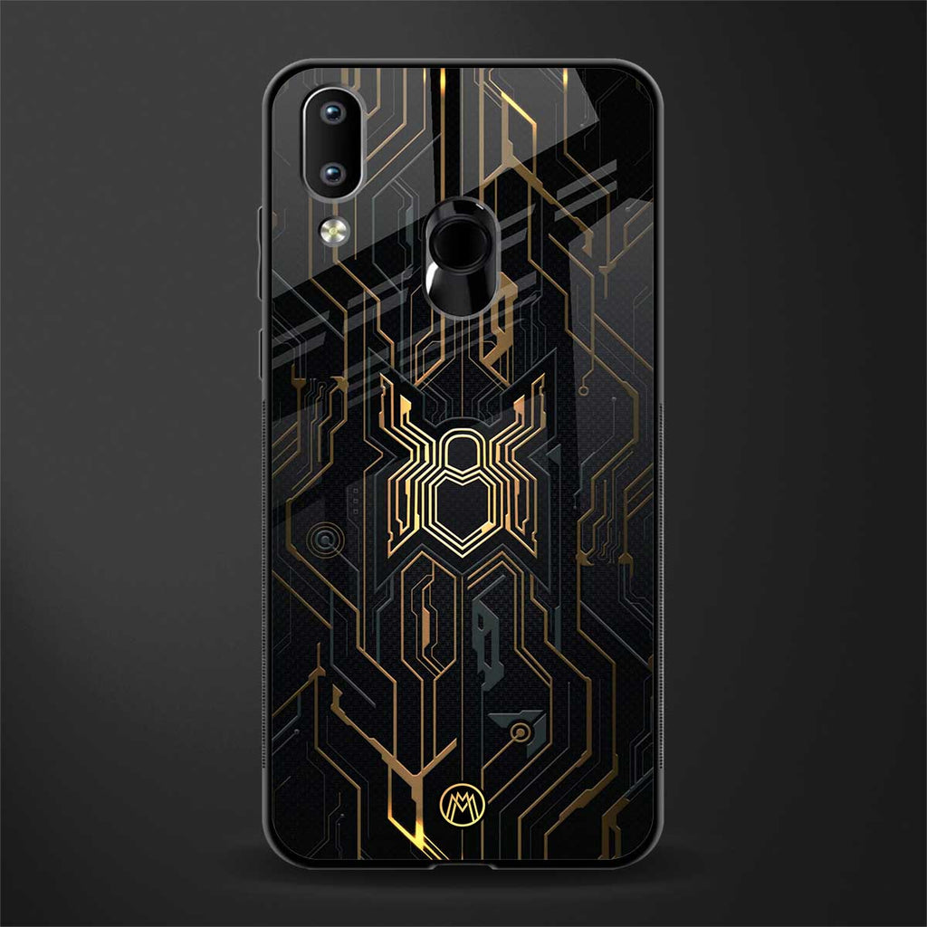 spider verse glass case for vivo y93 image