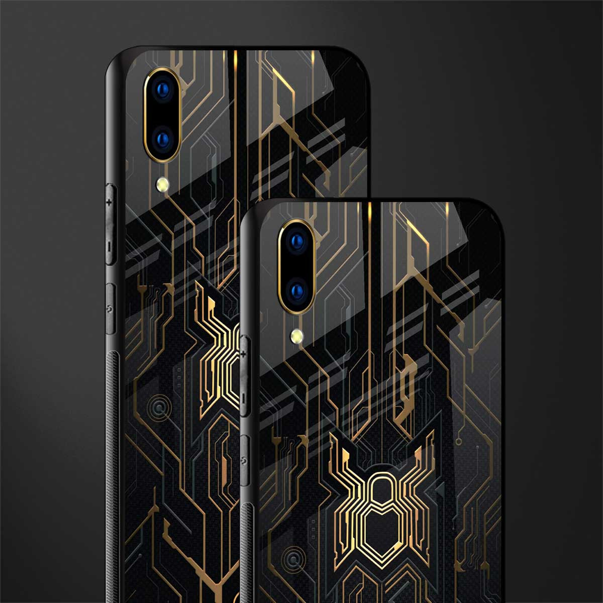 spider verse glass case for vivo v11 pro image-2