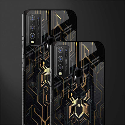 spider verse glass case for vivo y50 image-2