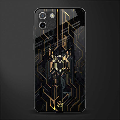 spider verse glass case for realme c11 image