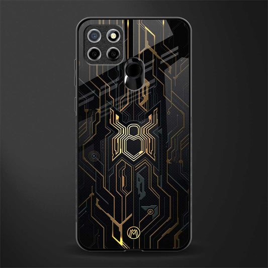 spider verse glass case for realme narzo 20 image