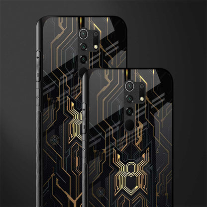 spider verse glass case for redmi 9 prime image-2