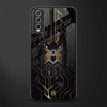spider verse glass case for vivo y12s image