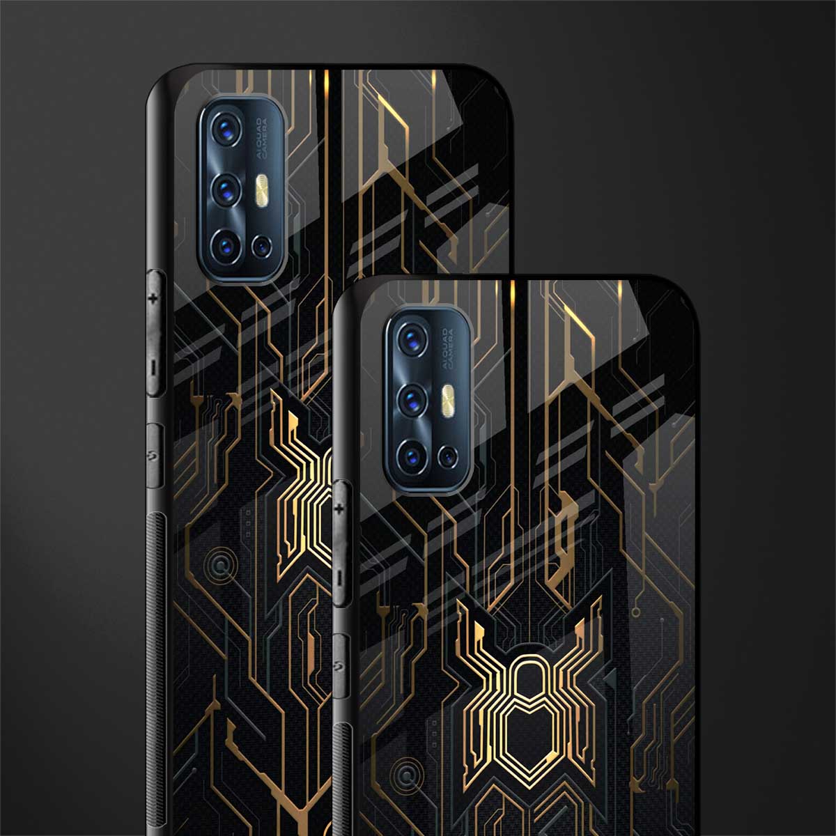 spider verse glass case for vivo v17 image-2
