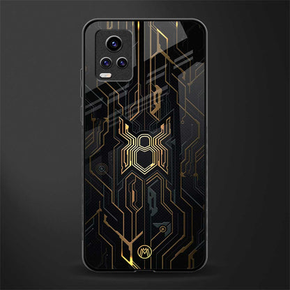 spider verse glass case for vivo v20 image