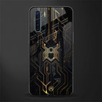 spider verse glass case for oppo f15 image
