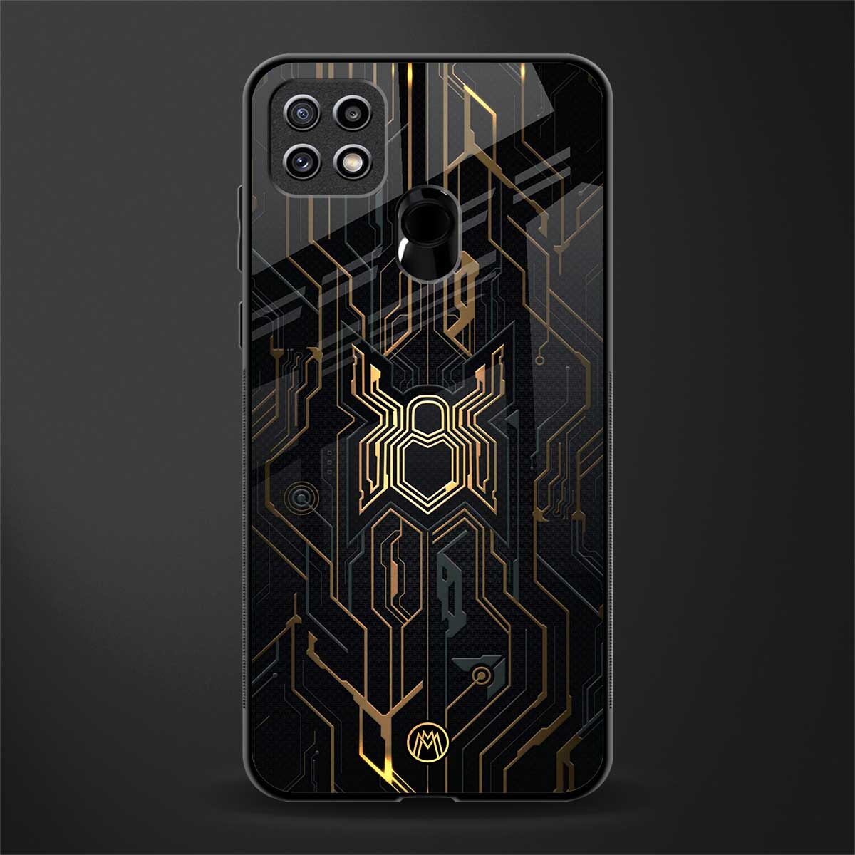 spider verse glass case for oppo a15 image