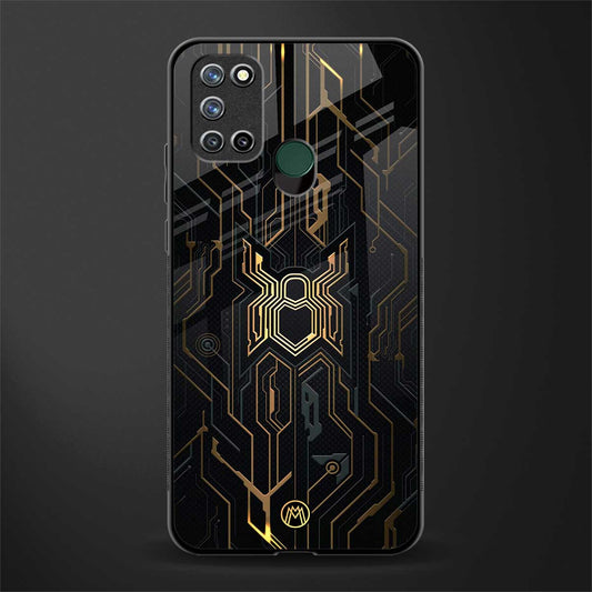 spider verse glass case for realme 7i image