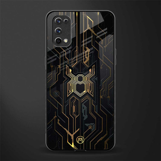 spider verse glass case for realme 7 pro image