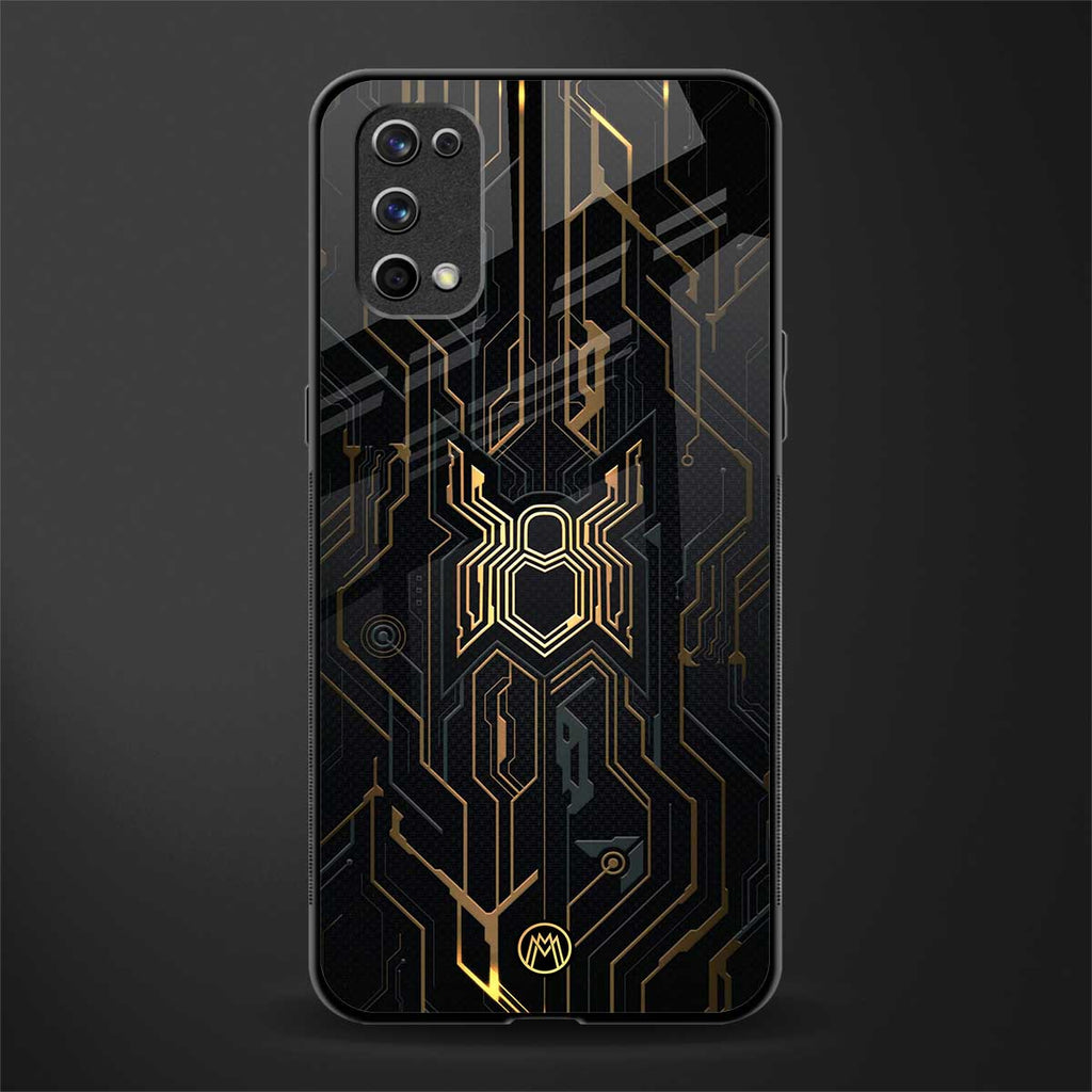 spider verse glass case for realme 7 pro image