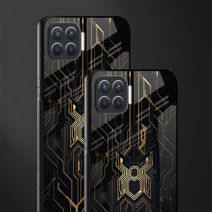 spider verse glass case for oppo f17 pro image-2