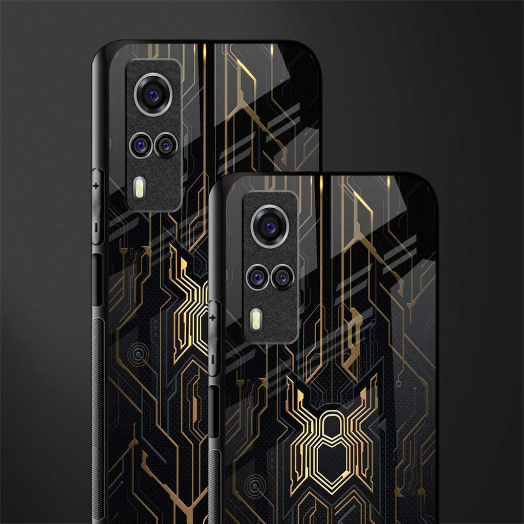 spider verse glass case for vivo y51 image-2