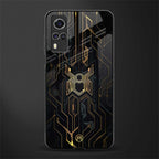 spider verse glass case for vivo y51 image