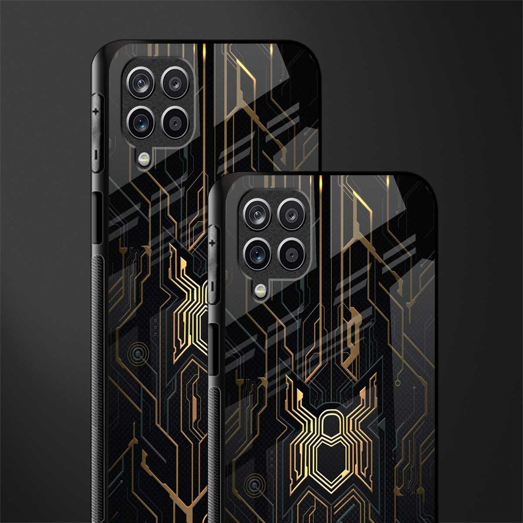 spider verse glass case for samsung galaxy f12 image-2