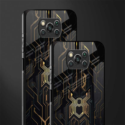 spider verse glass case for poco x3 pro image-2