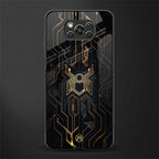 spider verse glass case for poco x3 image