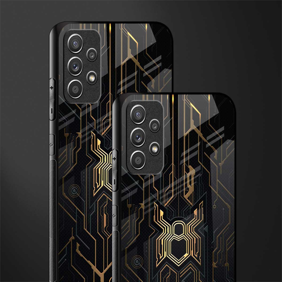 spider verse glass case for samsung galaxy a52 image-2
