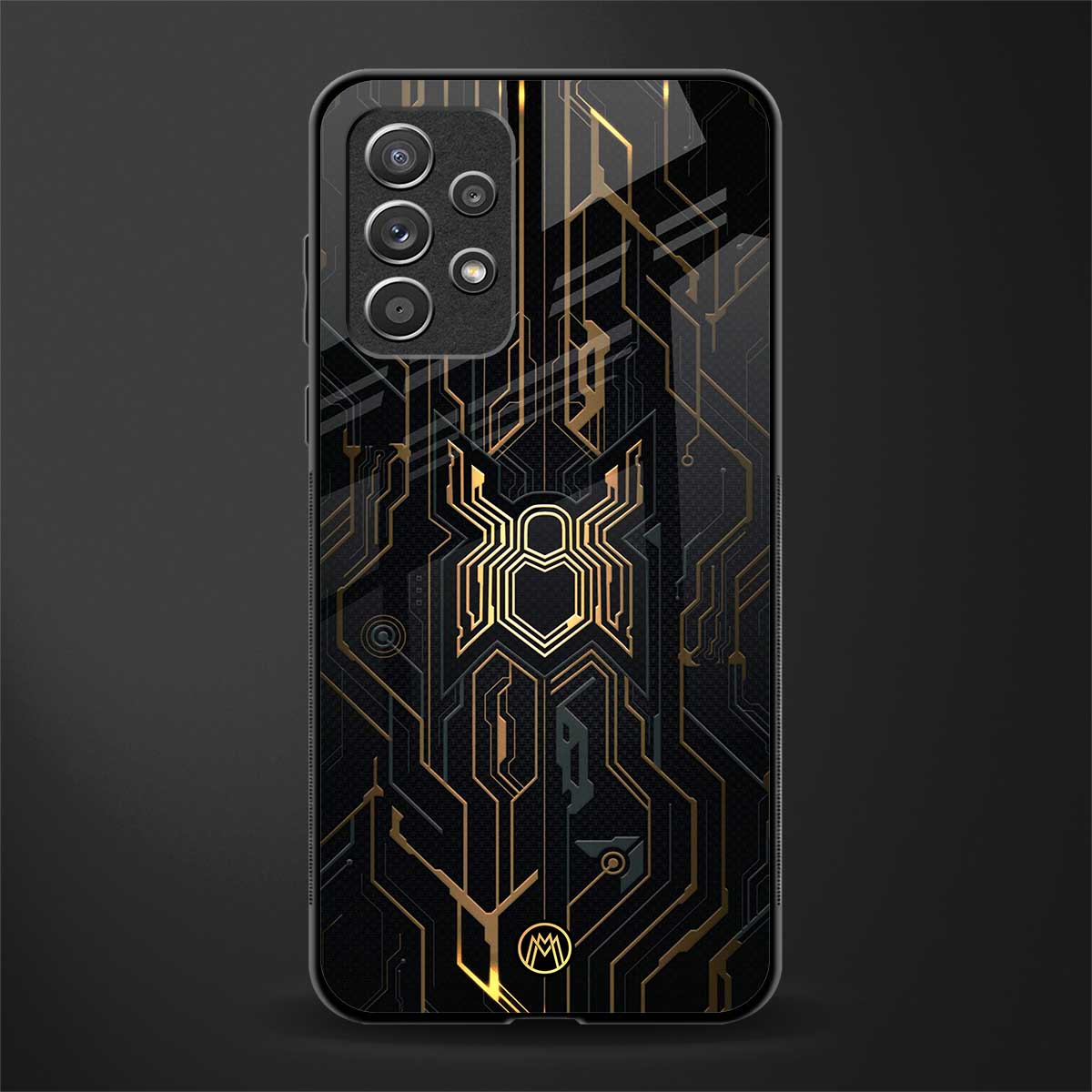 spider verse glass case for samsung galaxy a72 image