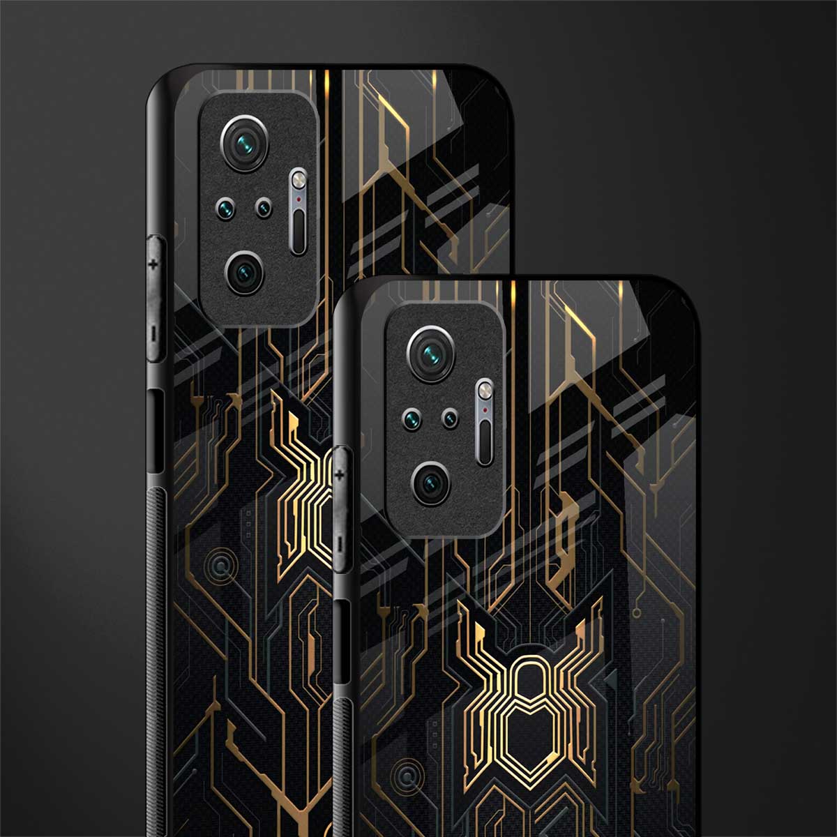 spider verse glass case for redmi note 10 pro max image-2