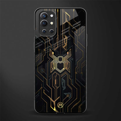 spider verse glass case for oneplus 9r image