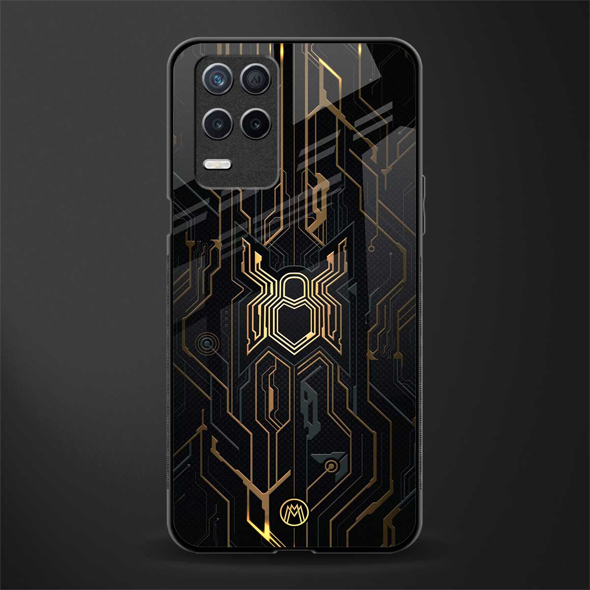 spider verse glass case for realme narzo 30 5g image