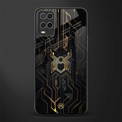 spider verse glass case for oppo a54 image