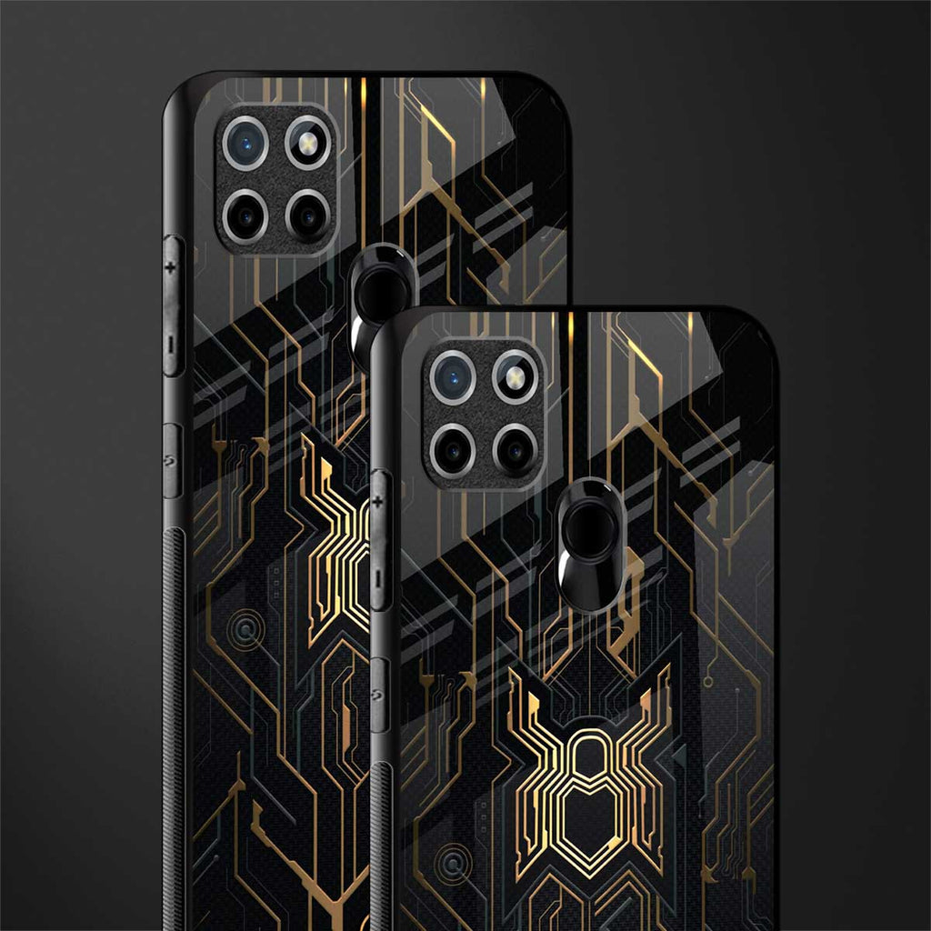 spider verse glass case for realme c21 image-2