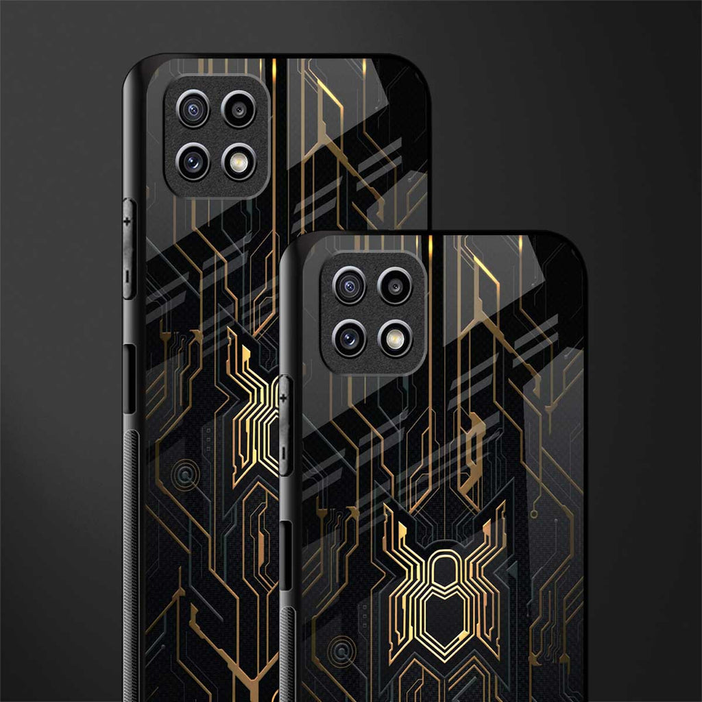 spider verse glass case for samsung galaxy a22 5g image-2