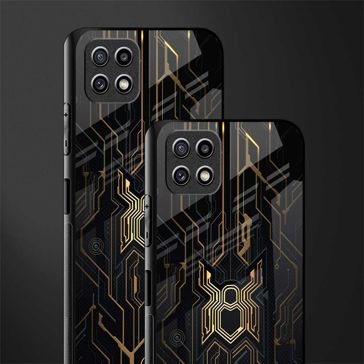 spider verse glass case for samsung galaxy a22 5g image-2