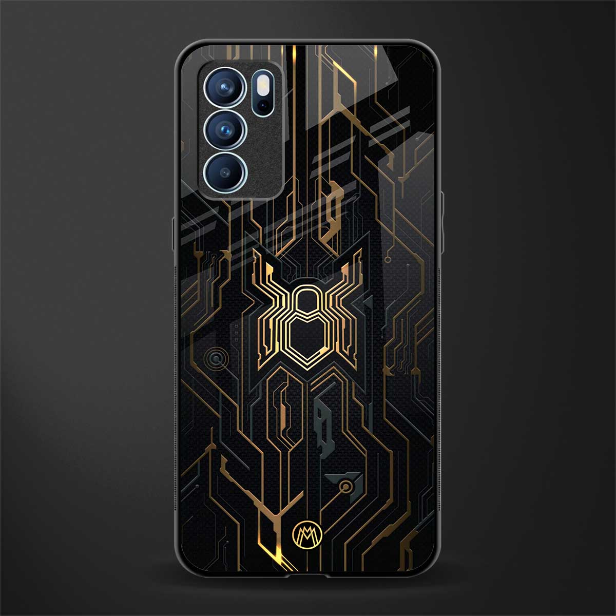 spider verse glass case for oppo reno6 5g image