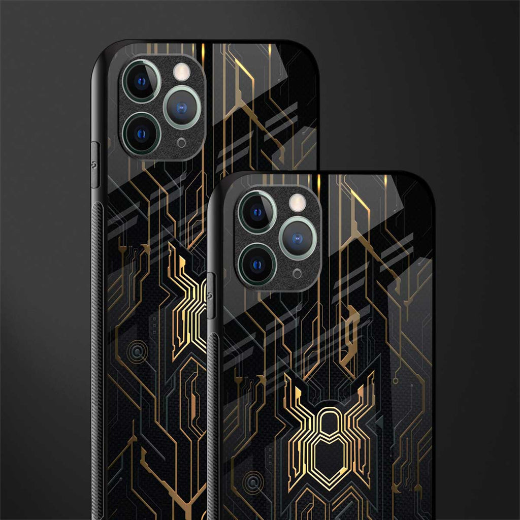 spider verse glass case for iphone 11 pro max image-2
