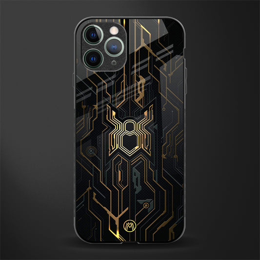 spider verse glass case for iphone 11 pro image