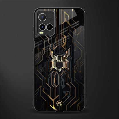 spider verse glass case for vivo y33s vivo y33t image