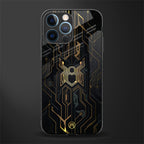spider verse glass case for iphone 12 pro image