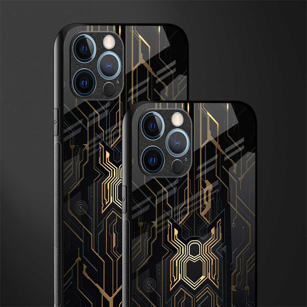spider verse glass case for iphone 12 pro max image-2
