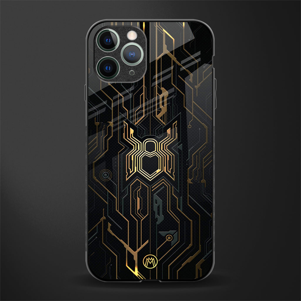 spider verse glass case for iphone 11 pro max image