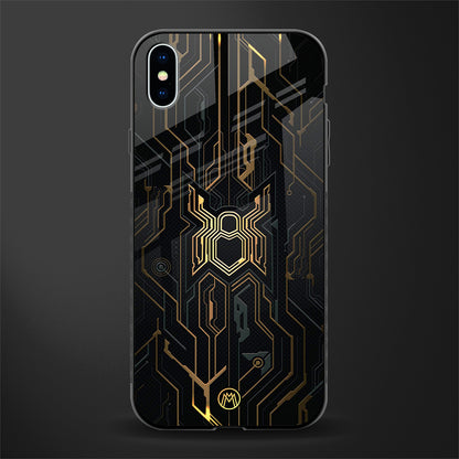 spider verse glass case for iphone xs max image
