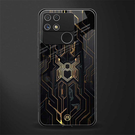 spider verse back phone cover | glass case for realme narzo 50a