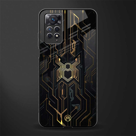 spider verse back phone cover | glass case for redmi note 11 pro plus 4g/5g