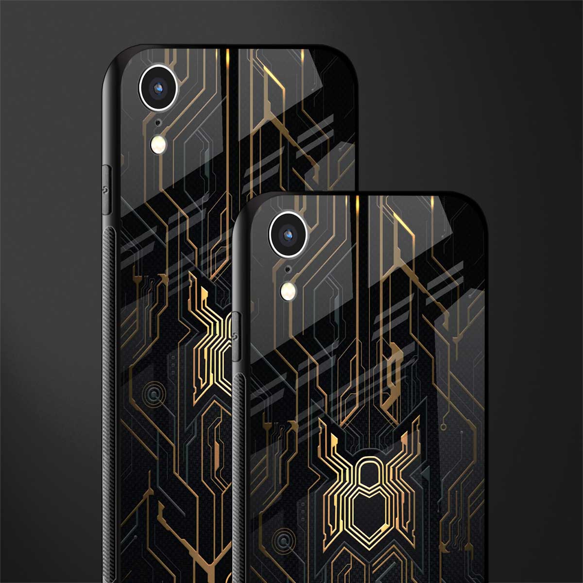 spider verse glass case for iphone xr image-2