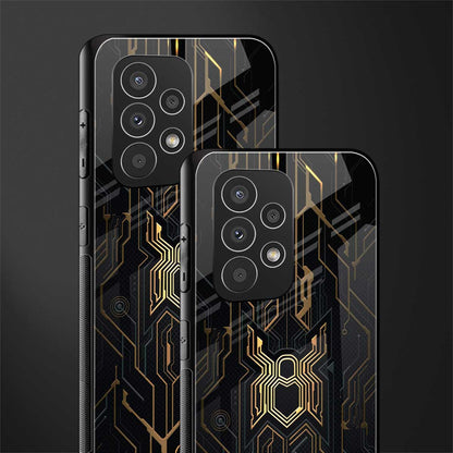 spider verse back phone cover | glass case for samsung galaxy a23