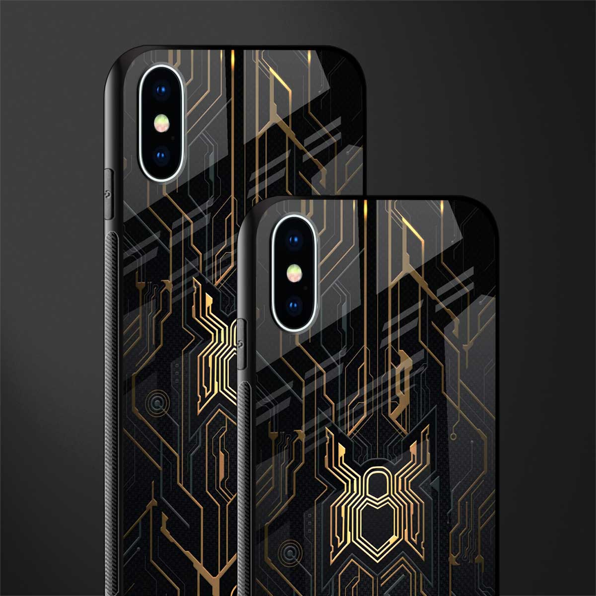 spider verse glass case for iphone xs image-2