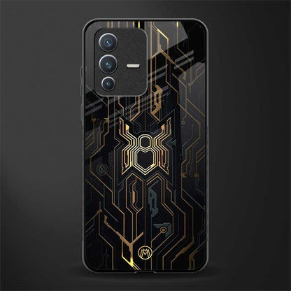 spider verse glass case for vivo v23 5g image