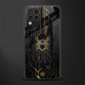 spider verse back phone cover | glass case for samsung galaxy m33 5g